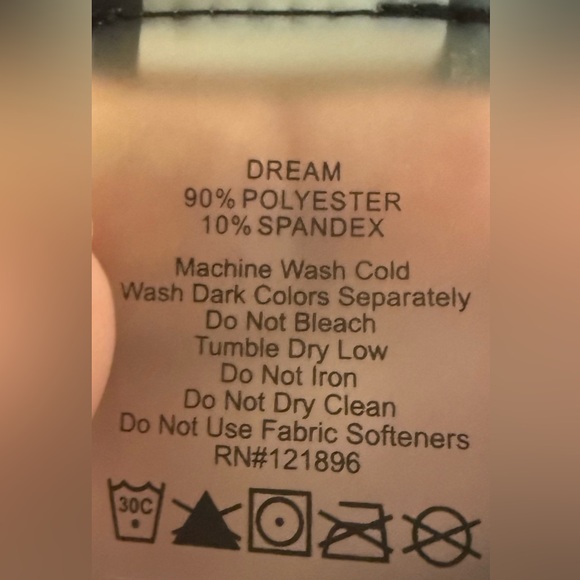 Title Nine Womens Dream Dress Black Blue Tennis Golf Athletic size Large - Picture 8 of 9